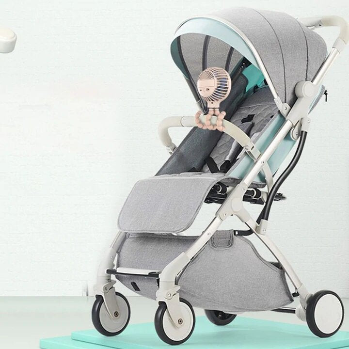 Mini Baby Stroller Fan