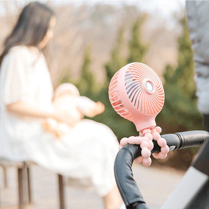 Mini Baby Stroller Fan