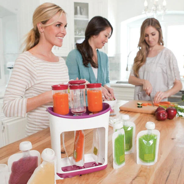 Baby Food Squeeze Station