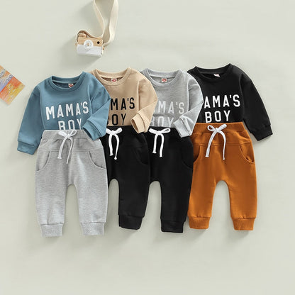 Baby BoyLong Sleeve Casual Outfits